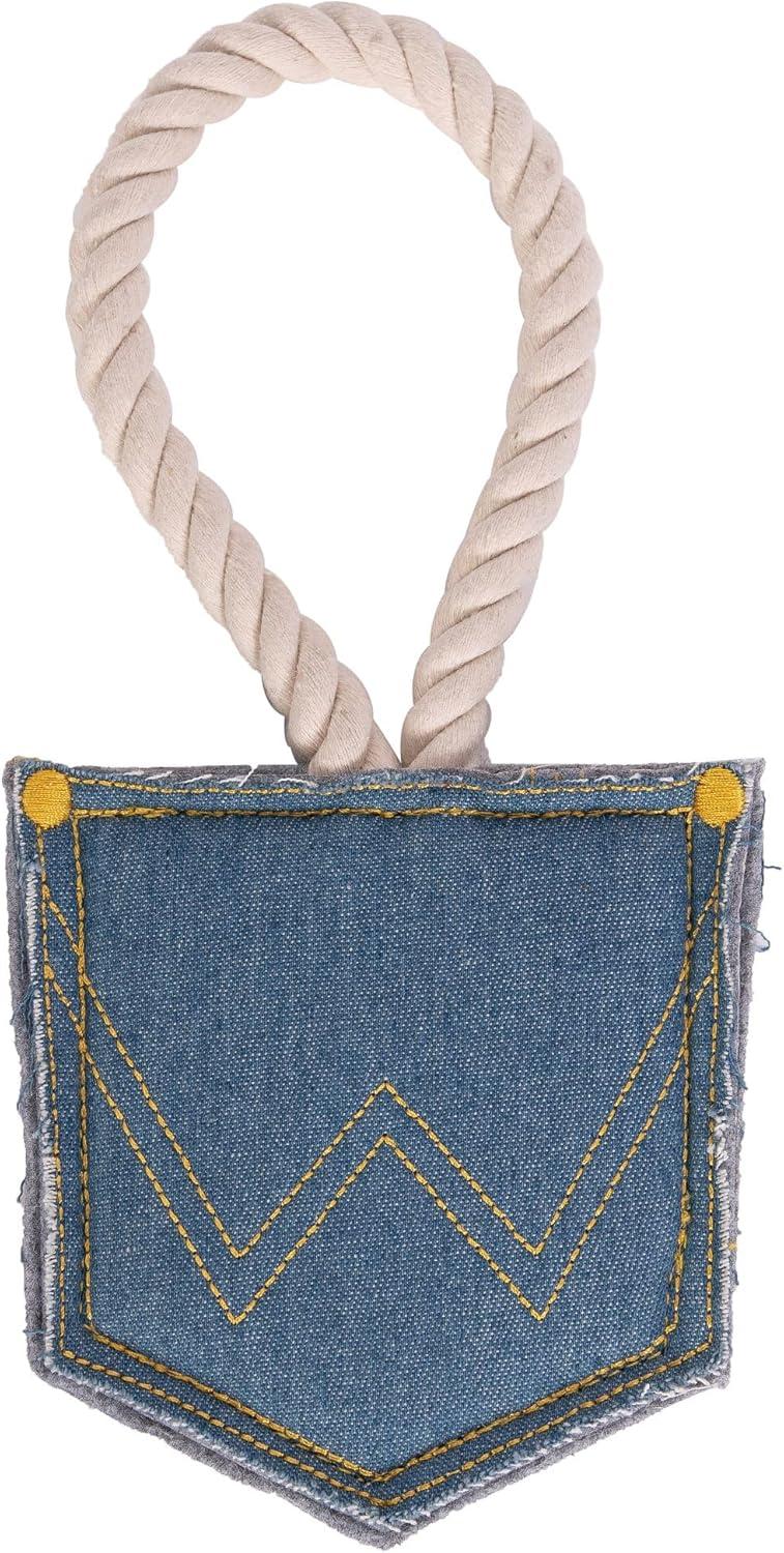 imageWrangler Rope Pocket Felt and Rope Toy