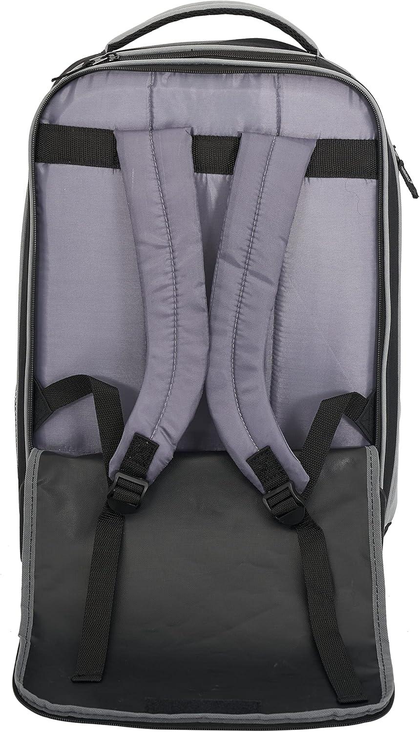 imageWrangler Travel Duffel or Backpack Dobson Set Charcoal 19quot Rolling BackpackCharcoal