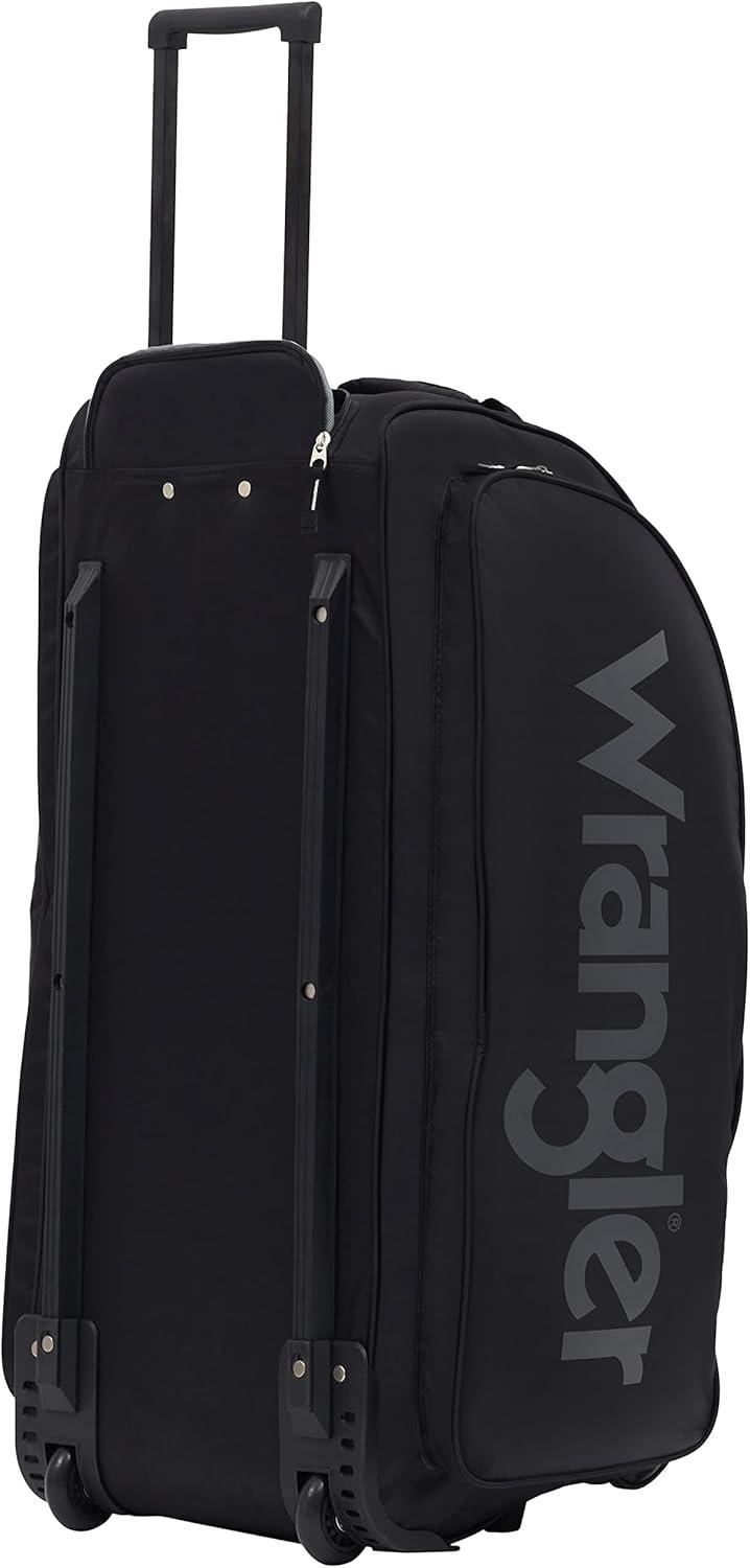 imageWrangler Wesley Rolling Duffel BagBlack