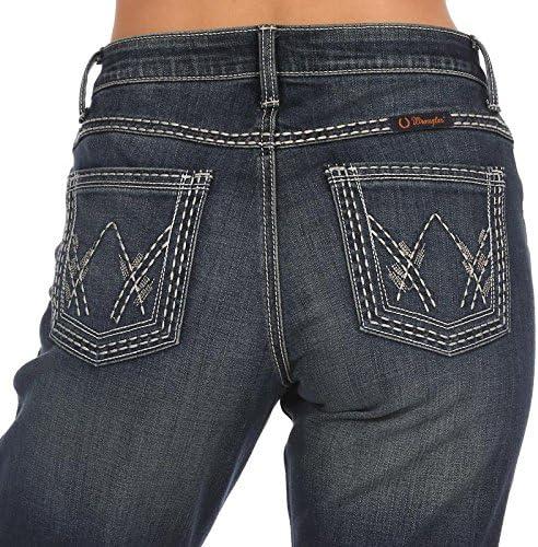 imageWrangler Womens Cowgirl Cut Low Rise Ultimate Riding JeanTalk of the Town