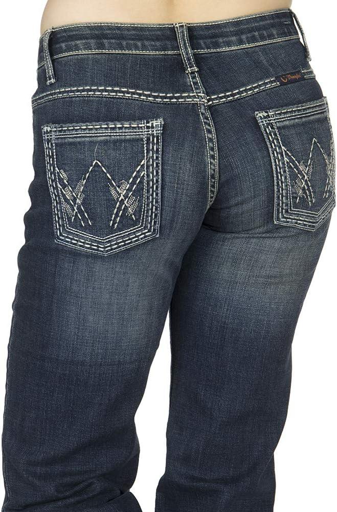 imageWrangler Womens Cowgirl Cut Low Rise Ultimate Riding JeanTalk of the Town
