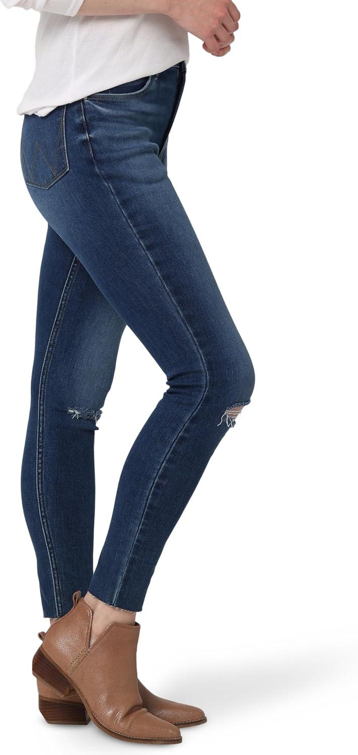 imageWrangler Womens High Rise Unforgettable Skinny JeanMarina