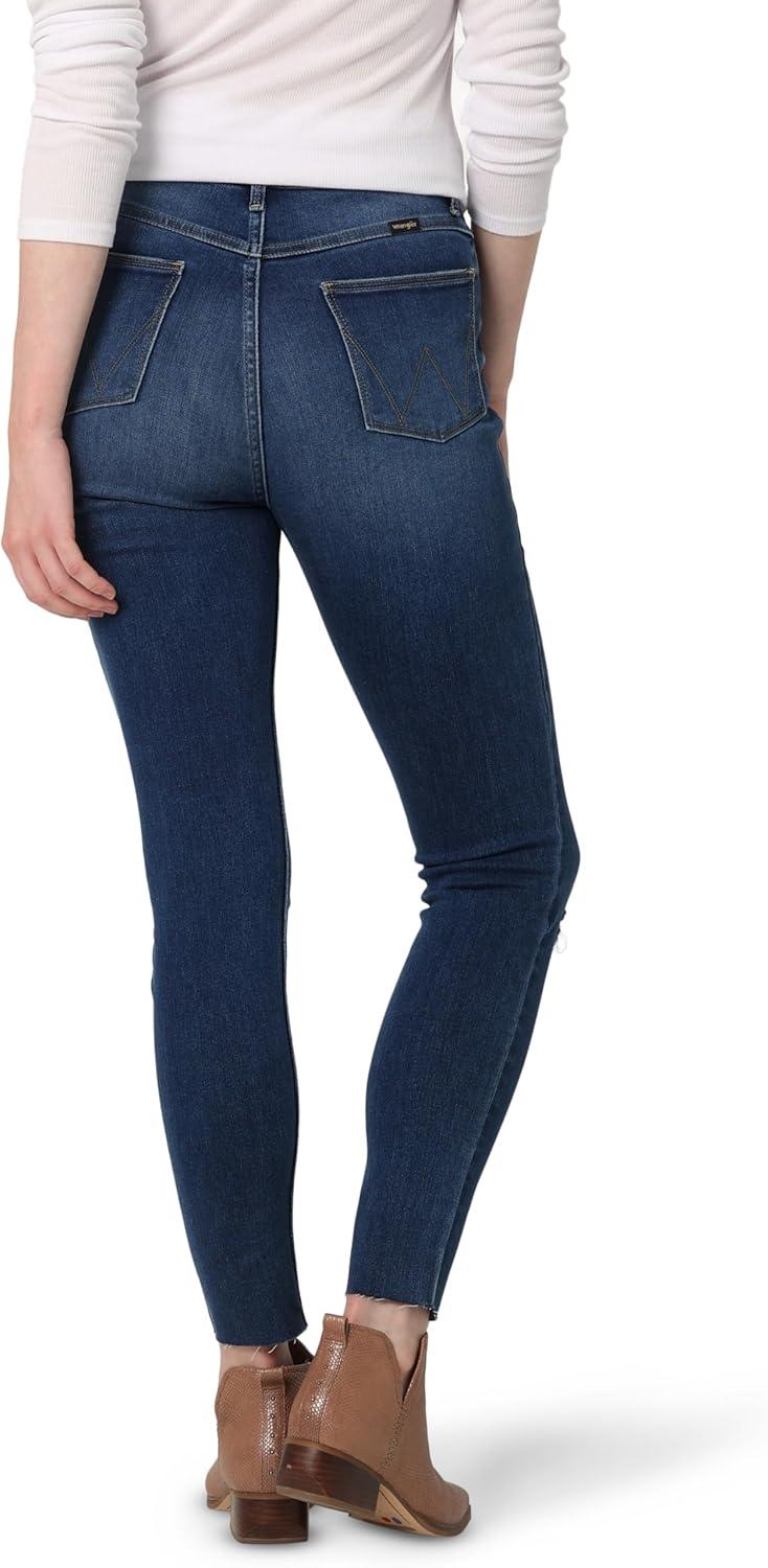 imageWrangler Womens High Rise Unforgettable Skinny JeanMarina