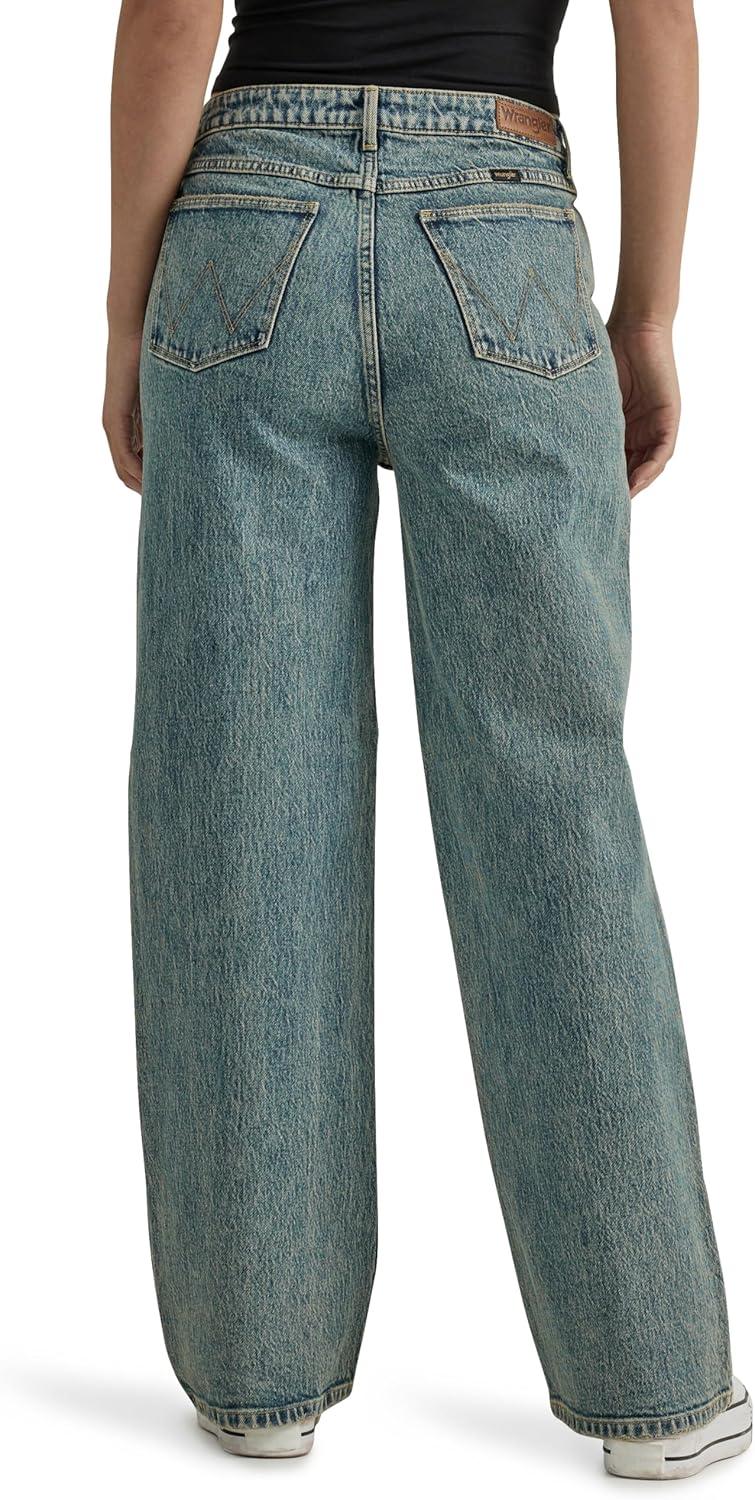 imageWrangler Womens HighRise Loose Fit JeanYucca Valley