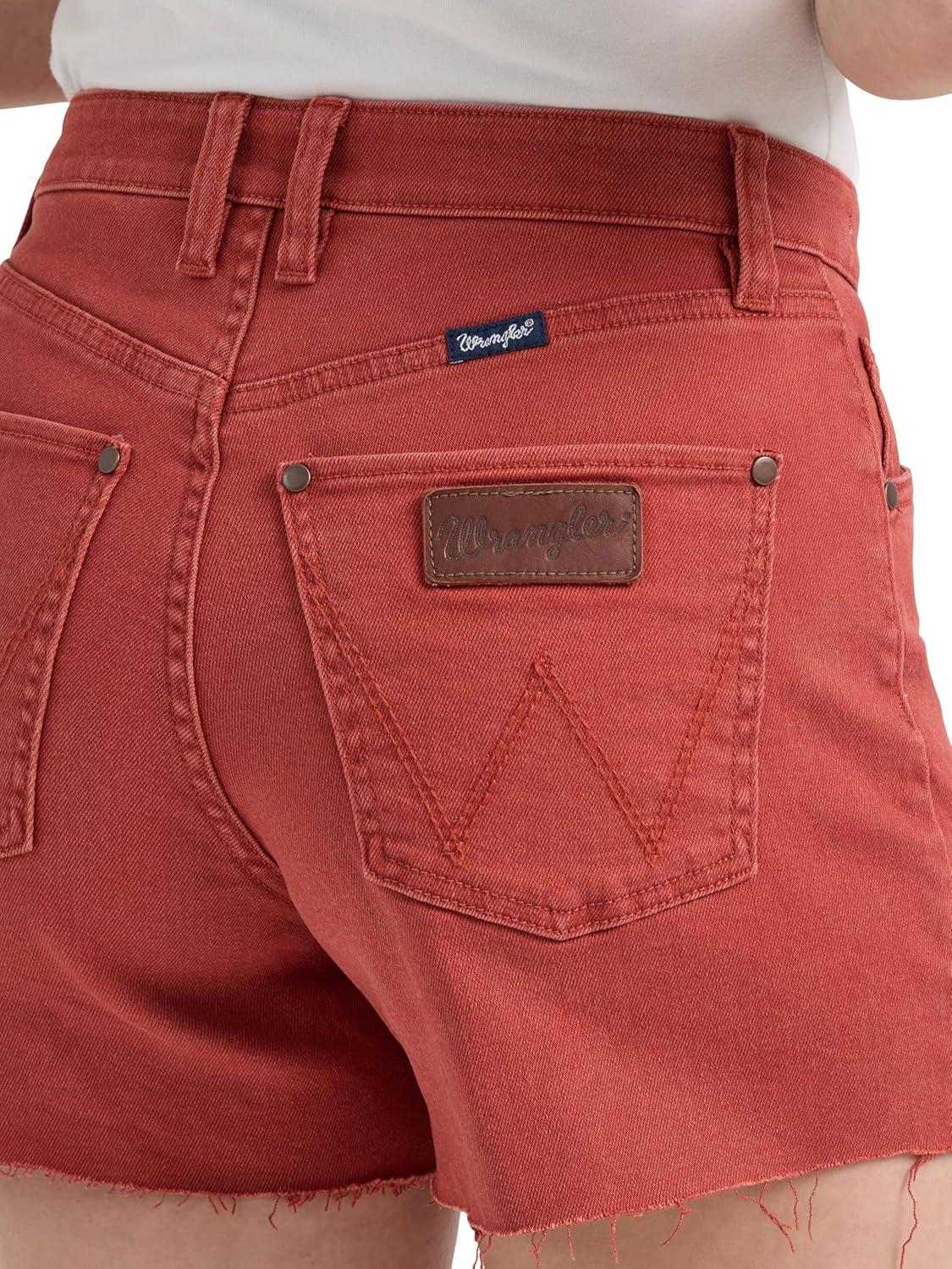 imageWrangler Womens Retro Bailey ShortsAmber