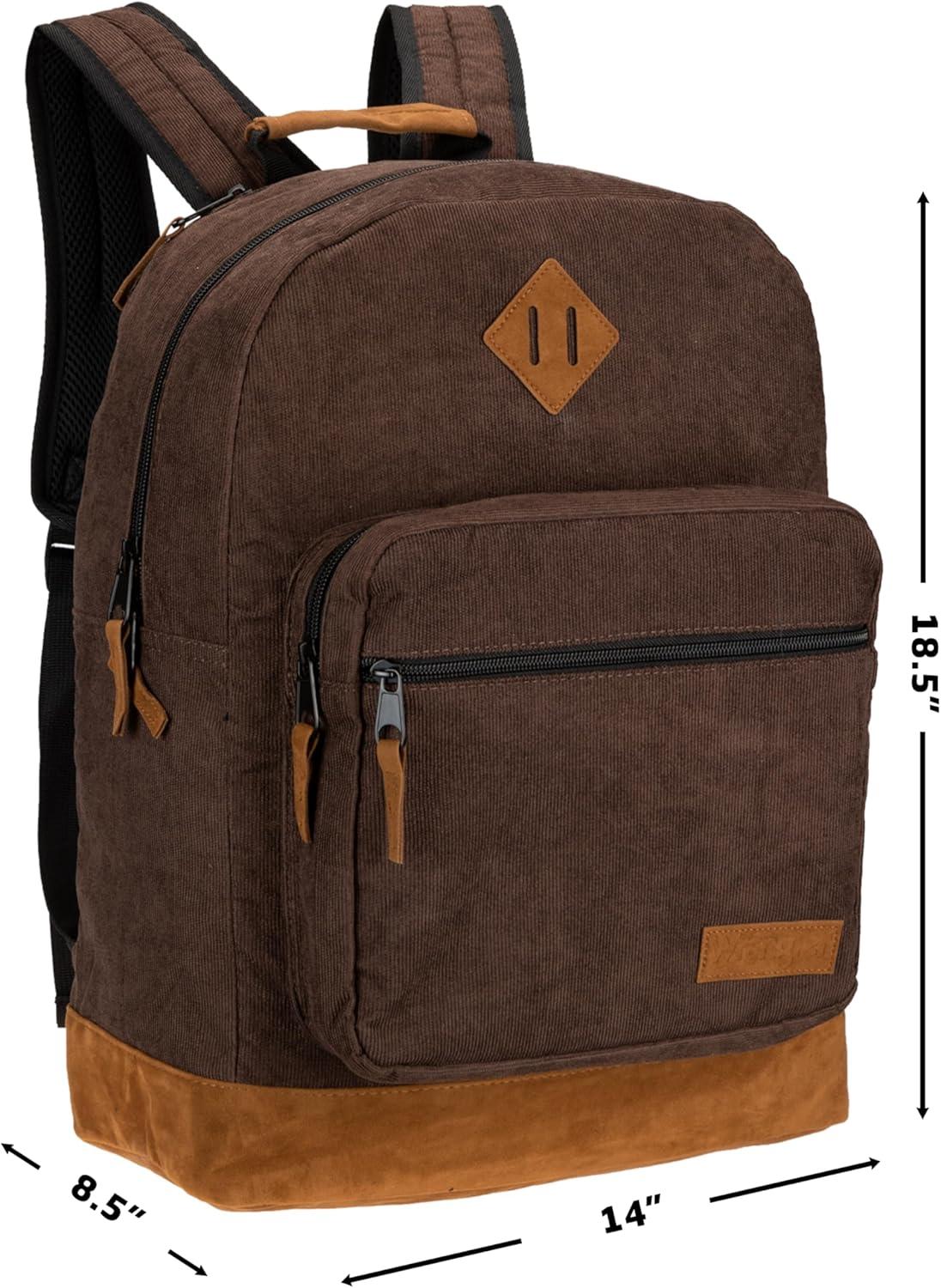 imageWrangler Yellowstone Sturdy Backpack for Travel Classic Logo Water Resistant Casual Daypack for Travel with Padded Laptop Notebook Sleeve Wild WestBrncrd