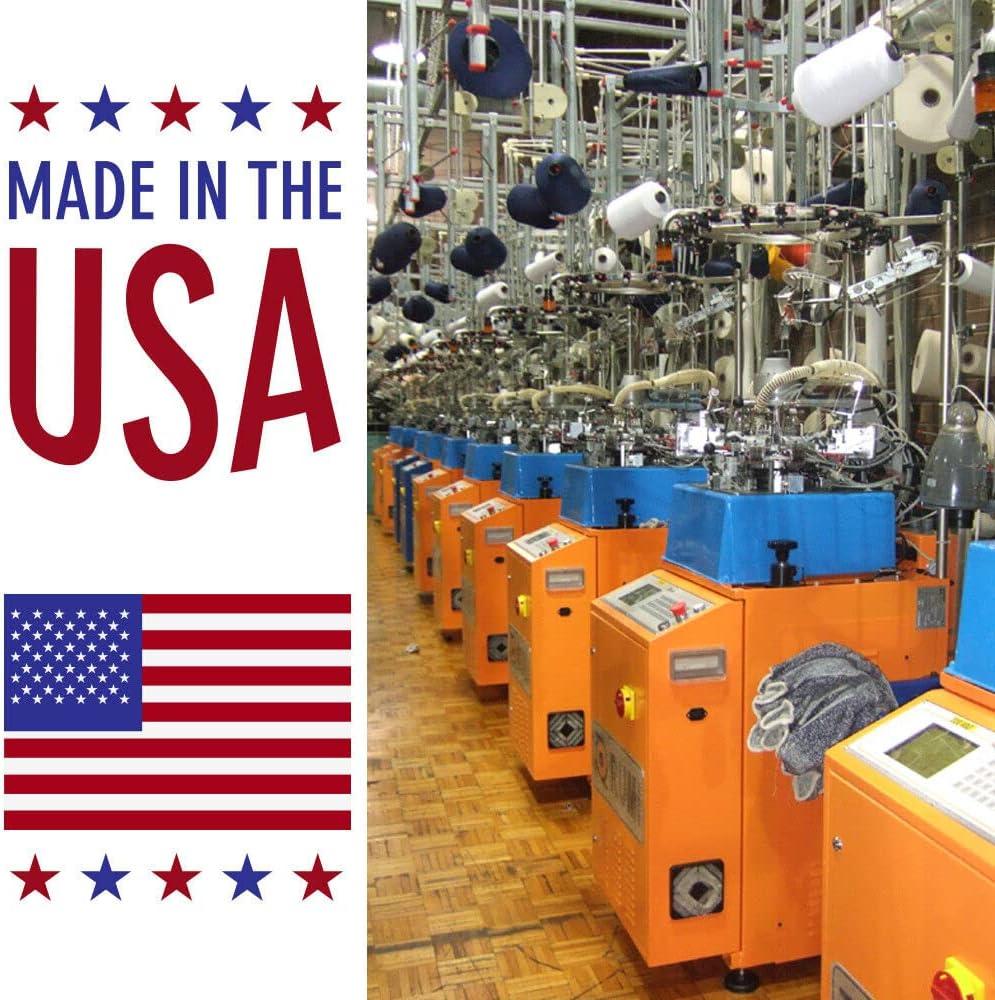 imageWrangler mens Riggs Workwear Over the Calf Work Boot Socks 4 Pair PackGrey