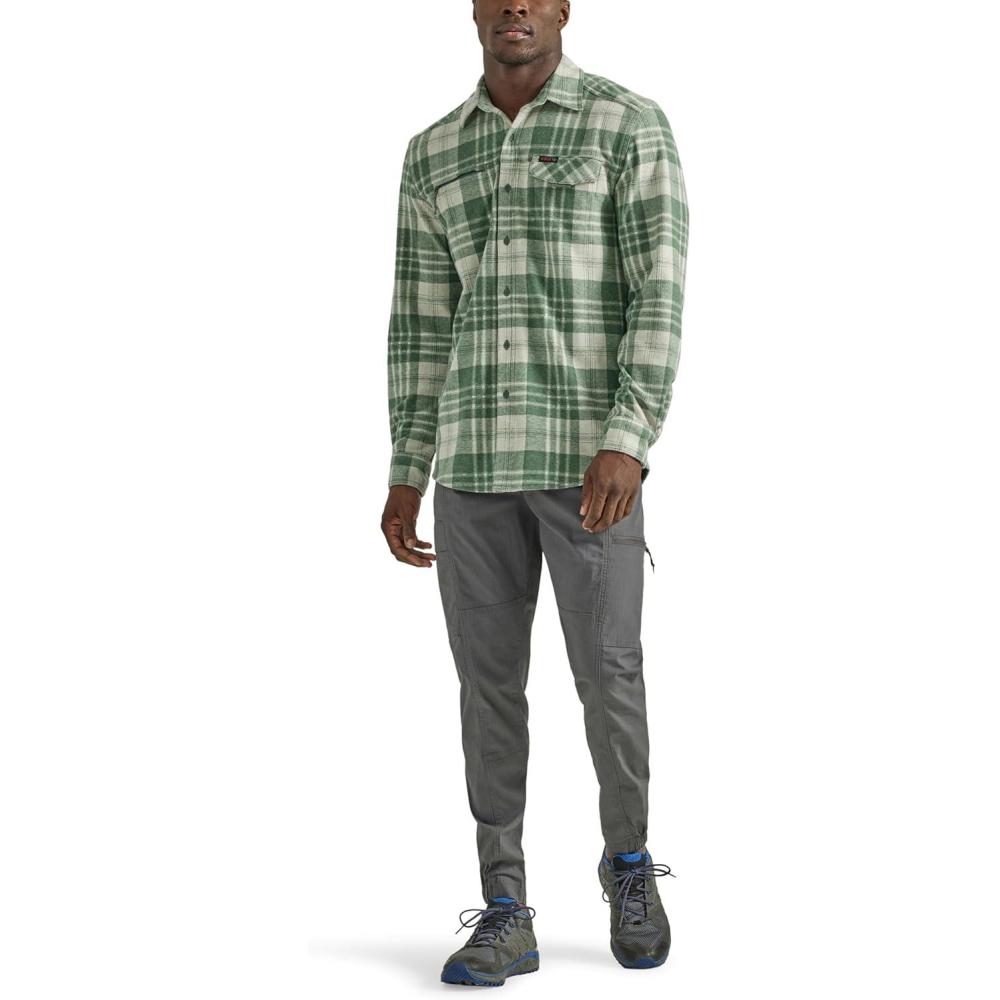 imageATG Mens Campsite ButtonDown Plaid ShirtBirch