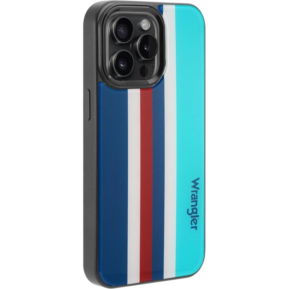 imageWITHit Wrangler MultiStriped Phone Case for iPhone 1515 Pro15 Pro Max Western Design MagSafe Compatible Wildflower Ridge iPhone 15 ProPainted Desert