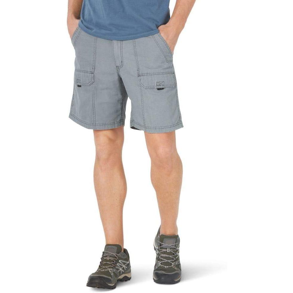 imageWrangler Authentics Mens Canvas Utility Hiker ShortLagoon