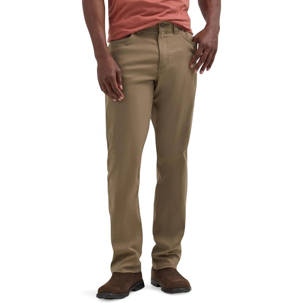 imageWrangler Authentics Mens Performance 5 Pocket Outdoor PantFallen Rock