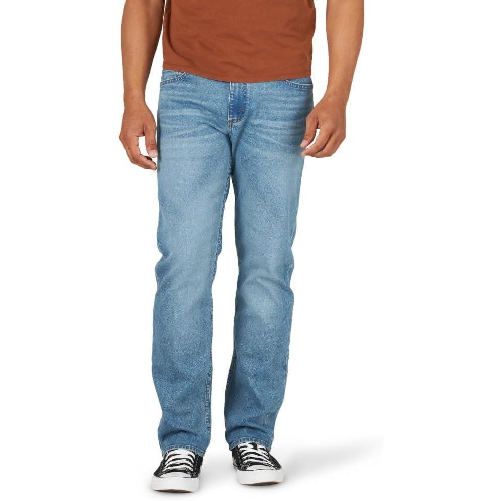 imageWrangler Authentics Mens Slim Fit Straight Leg JeanBeckett