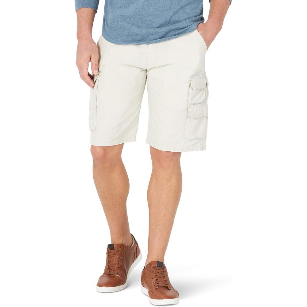 imageWrangler Authentics Mens Stretch Twill Cargo ShortsPelican