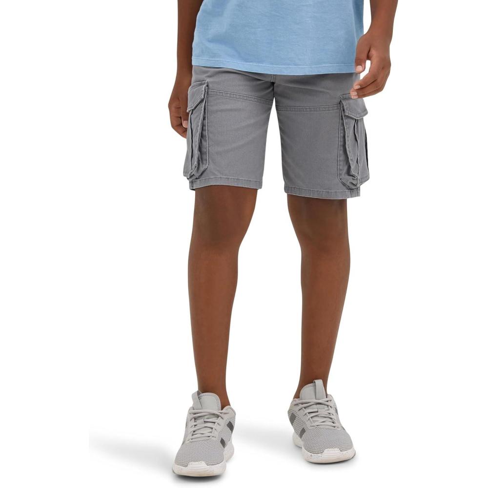 imageWrangler Boys Charge Cargo ShortStorm Grey