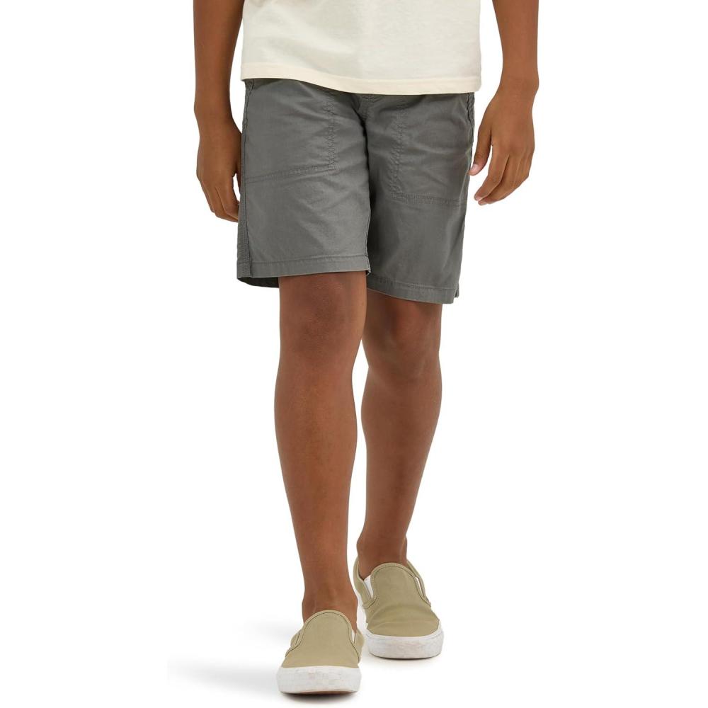 imageWrangler Boys Coastal Crew Utility ShortGun Metal