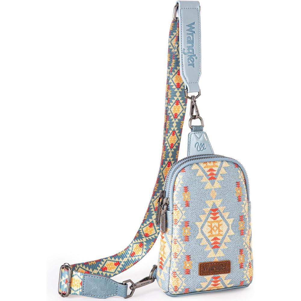 imageWrangler Crossbody Sling Bag for Women Fanny Packs Chest Bags for TravelVintagejean