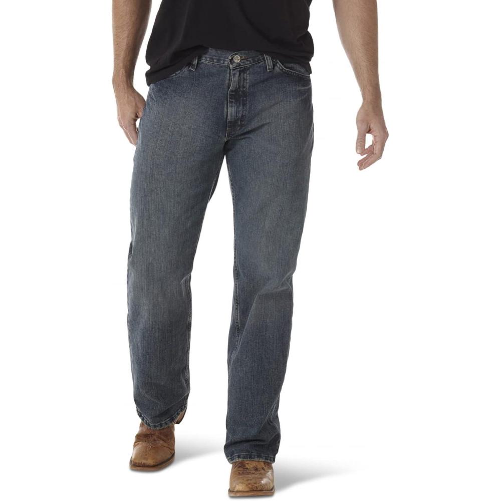 imageWrangler Mens 20X Extreme Relaxed JeanVintage Midnight