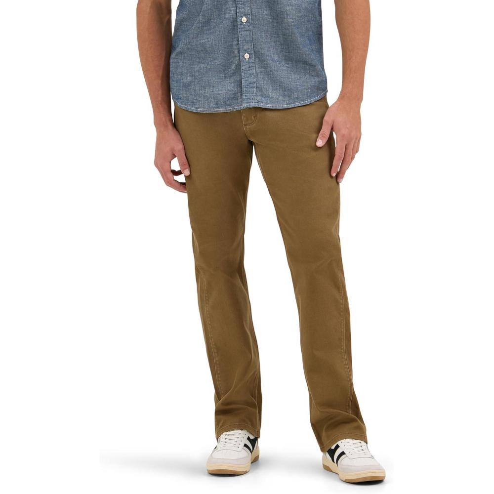 imageWrangler Mens Peak Comfort Stretch Twill JeanTeak