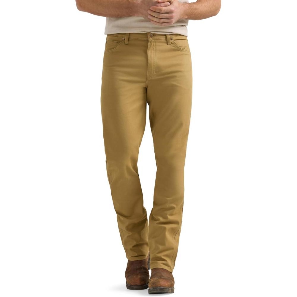 imageWrangler Mens Tough Comfort Regular Fit JeanKelp