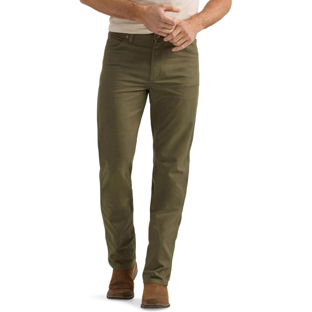 imageWrangler Mens Tough Comfort Regular Fit JeanSea Turtle