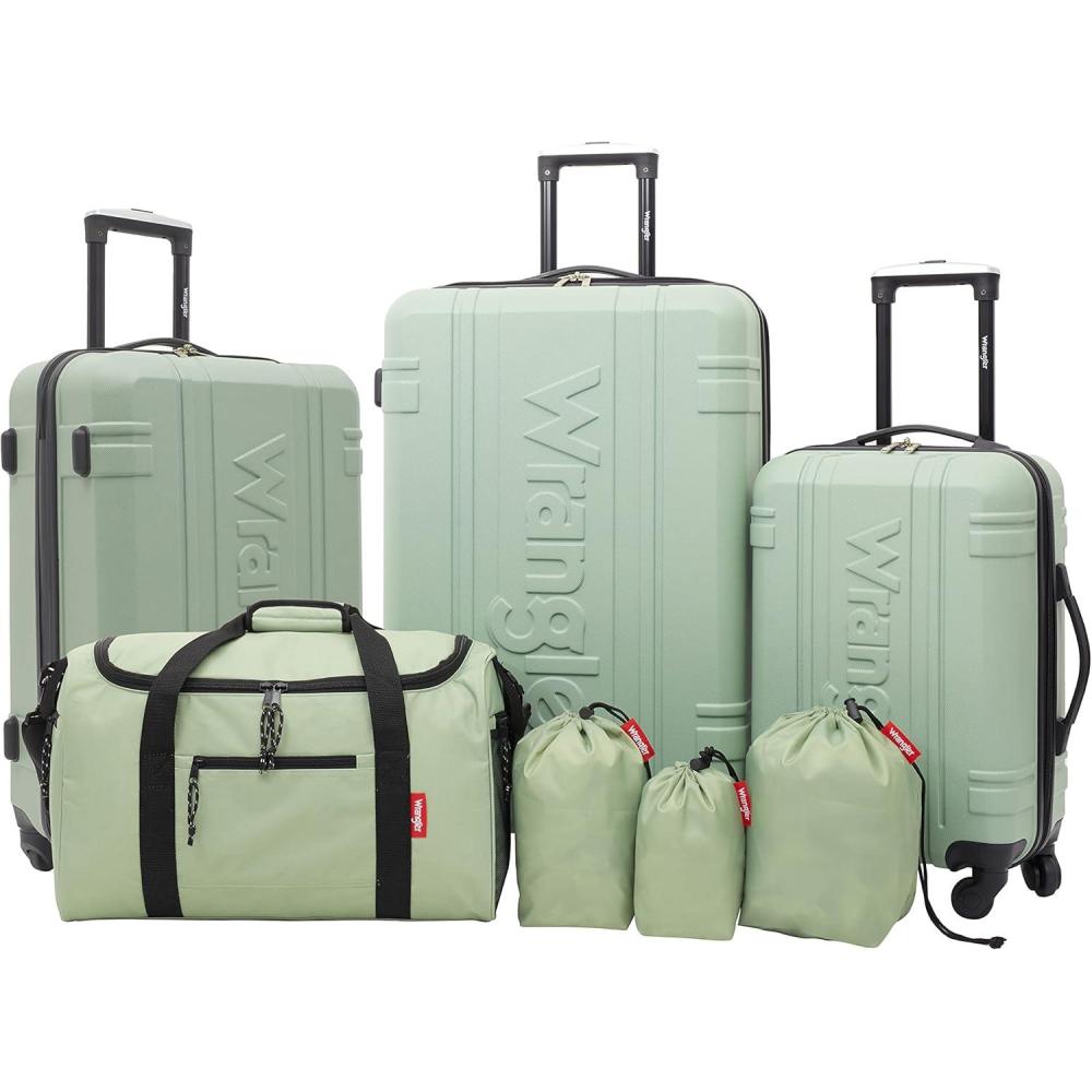 imageWrangler Venture Luggage and Travel Set Laurel 7Piece SetLaurel