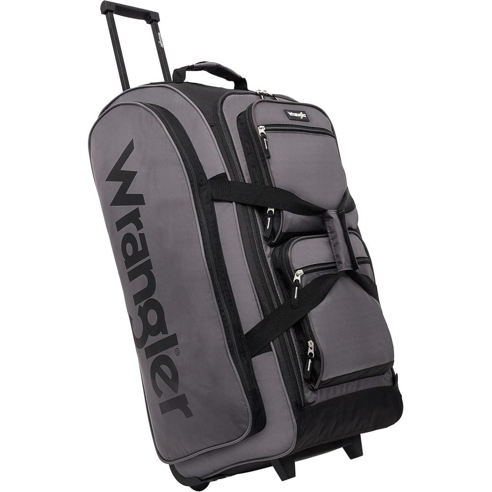 imageWrangler Wesley Rolling Duffel BagCharcoal Grey