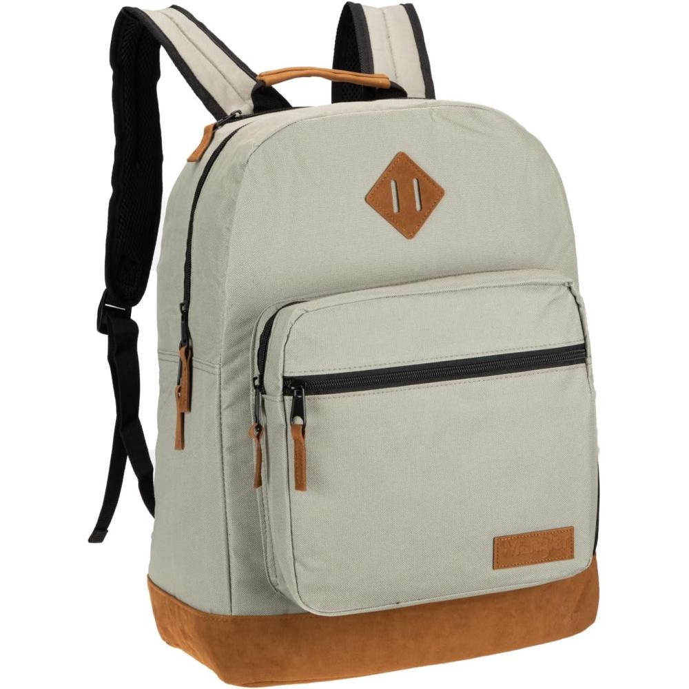 imageWrangler Yellowstone Sturdy Backpack for Travel Classic Logo Water Resistant Casual Daypack for Travel with Padded Laptop Notebook Sleeve Wild WestSgg