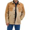 imageWrangler Mens Chipmunk Mixed Canvas Chore Coat
