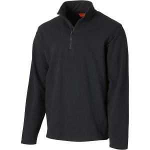 Riggs Workwear mens Fr Flame Resistant 1/4 Zip Pullover(Black)