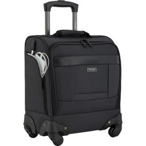 Wrangler 17″ Underseat Spinner Carry-On Luggage, Mocha(Charcoal)