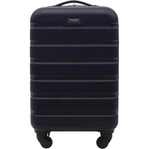 Wrangler 20″ Spinner Carry-On Luggage, Deep Depth(Dark Navy)