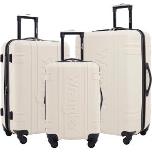 Wrangler 3 Piece Astral Travel Luggage Set, Fog(Fog)
