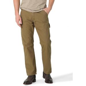 Wrangler Authentics Men’s Classic Carpenter Jean(Olive Drab Canvas)