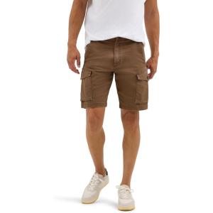 Wrangler Authentics Mens Comfort Flex Waist Cargo Short(Dark Earth)