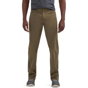 Wrangler Authentics Men’s Performance 5 Pocket Outdoor Pant(Earth Green)