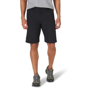 Wrangler Authentics Men’s Performance Side Elastic Utility Short(Black)