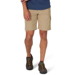 Wrangler Authentics Men’s Performance Side Elastic Utility Short(Fawn)