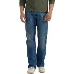 Wrangler Authentics Men’s Relaxed Fit Boot Cut Jean(Medium Indigo)