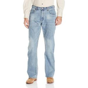 Wrangler Authentics Men’s Relaxed Fit Boot Cut Jean(Super Bleach)