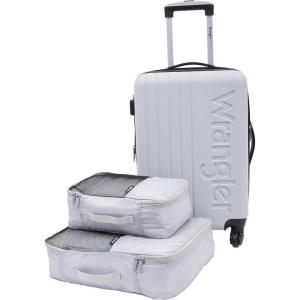 Wrangler Carry-On Luggage Set, Beige(Grey)
