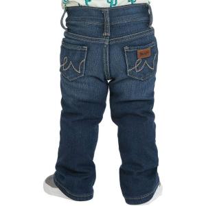 Wrangler Infant Girls 5 Pocket Jeans(Medium Blue)