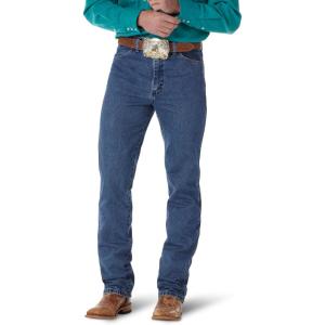 Wrangler Men’s 0936 Cowboy Cut Slim Fit Jean(Stonewashed)