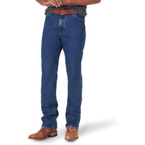 Wrangler Men’s Cowboy Cut Active Flex Slim Fit Jean(Stonewash)