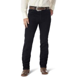 Wrangler Men’s Cowboy Cut Silver Edition Slim Fit Boot Cut Jean(Dark Denim)
