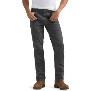 Wrangler Men’s Cowboy Cut Tough Comfort Premium Performance 36 Pants(Grey Pinstripe)