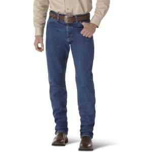 Wrangler Men’s George Strait Cowboy Cut Jeans(Heavyweight Stone Denim)