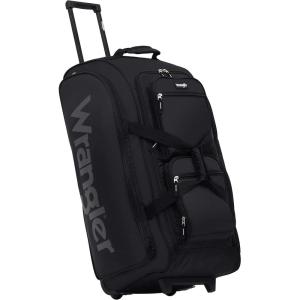 Wrangler Wesley Rolling Duffel Bag(Black)