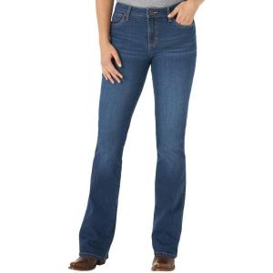 Wrangler Women’s Aura Instantly Slimming Mid Rise Boot Cut Jean(Jennifer)