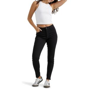 Wrangler Women’s High Rise Unforgettable Skinny Jean(Black)