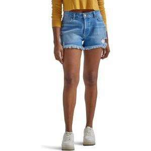 Wrangler Women’s Mid-Rise Vintage Denim Short(Light Wash)